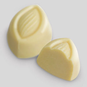 BBombom maciço branco (Chocolate branco puro) 13g